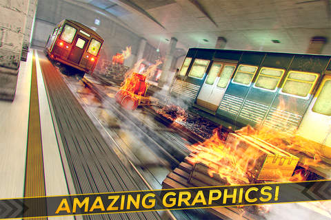 Super Subway Transit | The Pro Metro Train Racing Game 3D screenshot 2
