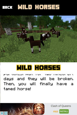 HORSE MOD FREE - Rideable Horses Mods for Minecraft PC Guide Edition screenshot 3