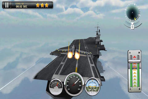 3D Fighter Jet Parking - eXtreme Flight Simulator Take Off & Landing Edition screenshot 2