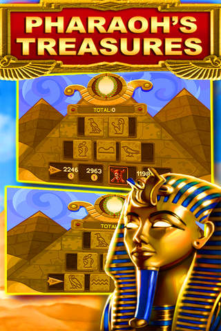 Slots-Pharaoh's Treasure HD! screenshot 2
