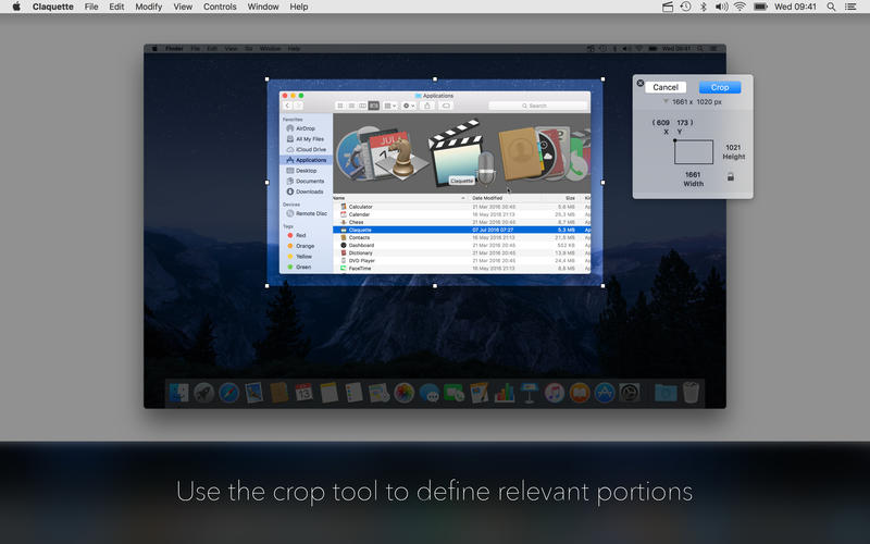 Claquette for Mac 1.5.7 激活版 - 屏幕录像录屏软件