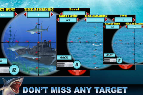 Winter Shark Hunt Simulator Pro - Under Frozen Water screenshot 2