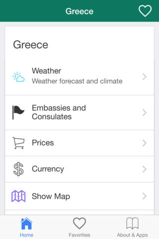 Greece offline map and free travel guide screenshot 2