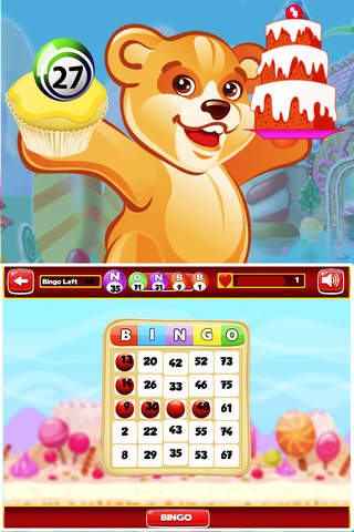 Bingo CupCake Fun - Free Bingo Game screenshot 2
