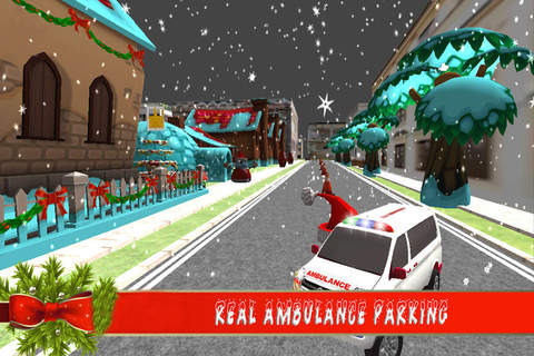 Real Ambulance Parking Rescue Pro - 911 city service rescue operation game 2016 screenshot 2