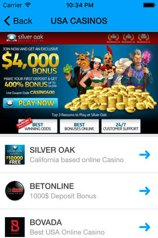 Planet 7 Casino - Planet 7 Casino Guide & Bonuses screenshot 4