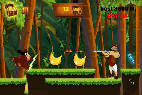 Kong Run Banana Jungle Quest screenshot 3