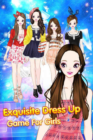 Prom Salon - Star Trendy Dressup Show, Girl Fun Game screenshot 3
