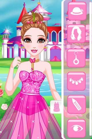 Fashion Girly Girl - Beauty Dressup Salon, Girl Free Games screenshot 4