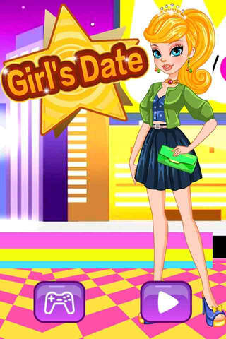 Girl Date - Romantic Rose Lover Make Up Tale, Sweet Princess's Fancy Dress,Girl Funny Free Games screenshot 3