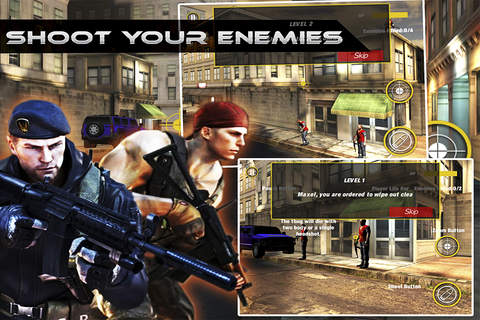 Action-Packed Assassin S.W.A.T Sniper Shooter - Real American Commando Squad Swat Sniper Svotero Squad screenshot 4