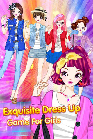 Star Catwalk Show – Fashion Celebrity Makeup & Dress up Game for Girls screenshot 3