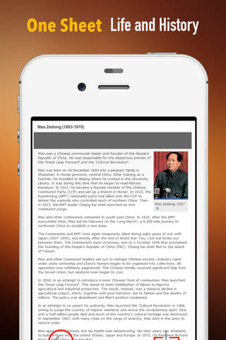 Mao Zedong Biography and Quotes: Life with Documentary and Speech Video screenshot 2