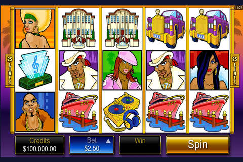 Slots | Loaded - Hip Hop Casino Slot Games from Microgaming screenshot 2