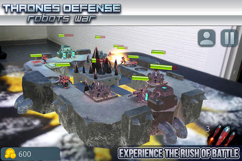 Thrones Defense: Robots War (AR) Pro screenshot 4