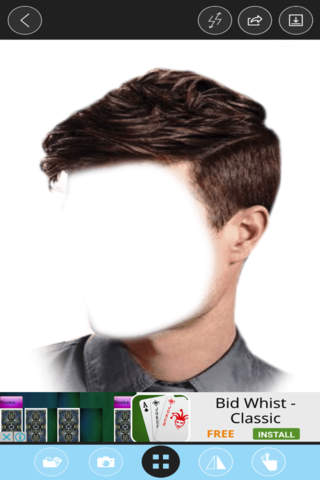 Man Hair Style Photo Montage , Face With New Hair , like Man in suit screenshot 3