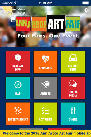 Ann Arbor Art Fair screenshot 2