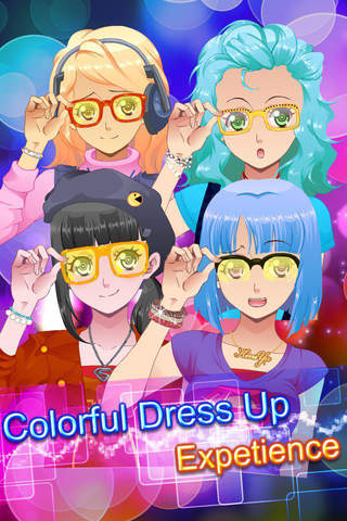 Cutie Anime Girl - Dress Up Free Games screenshot 4