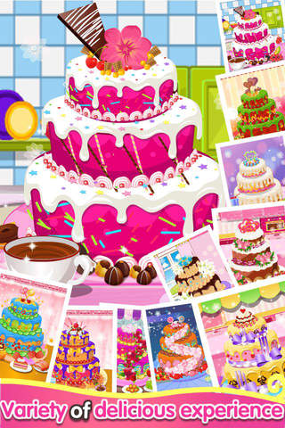 Design A Cake - Decoration Cooking Game for Girls and Kids screenshot 3