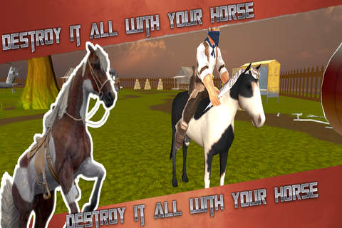Horse Riding Simulator HD 2016 screenshot 3