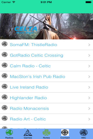 A' Musica CELTA Radios Online Gratis screenshot 3