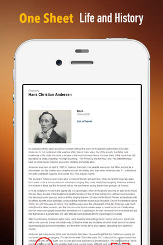 Hans Christian Andersen Biography and Quotes: Life with Documentary screenshot 2