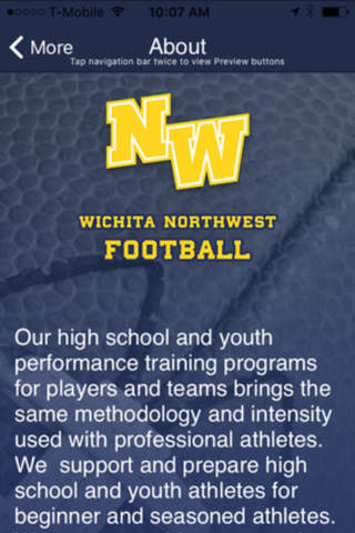 Wichita Northwest Football. screenshot 3