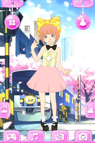 Sweet Doll Dress Up - Girls Fashion Salon Game screenshot 2