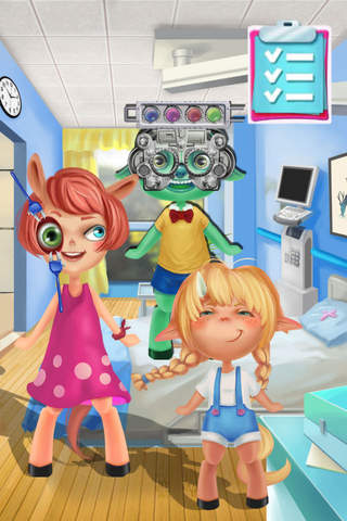 Sugary Monster's Eyes Cure-Hospital Manager screenshot 3