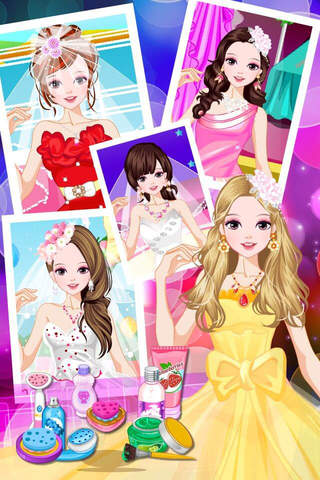 婚纱设计师 - 女孩子的化妆、打扮、换装 、养成沙龙小游戏免费 screenshot 2