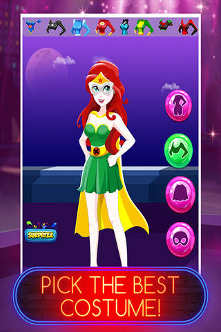 Superhero Girl Makeover : Princess Dress Up & Makeup Salon Games PRO screenshot 4