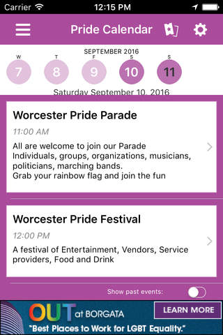 Worcester Pride screenshot 2