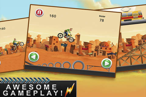 Moto Madness 3D Bike Stunt Racing Adventure screenshot 2