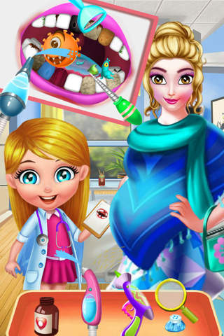 Fashion Beauty Dental Crisis - Mommy Surgeon Salon/Celebrity Teeth Operation Games screenshot 2