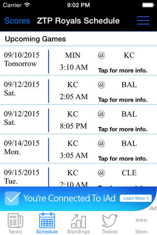 ZTProKC - Kansas City Royals Edition screenshot 2