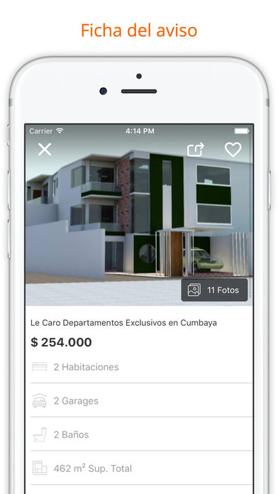 Captura de pantalla del iPhone 3