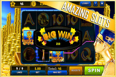 Pharaoh's Fortune Slot Machine-Casino Slots Free! screenshot 3