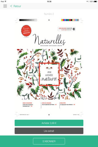 Naturelles Magazine screenshot 2