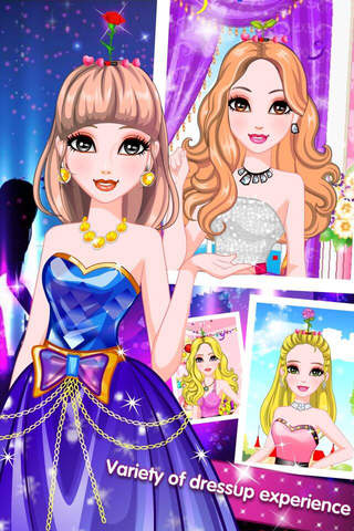Princess Birthday Party – Girls Fashion Salon & Meet Love Game screenshot 3