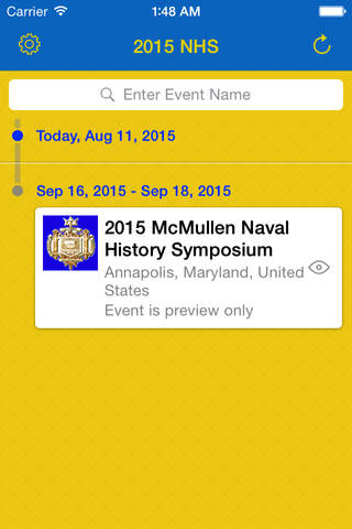 McMullen Naval History Symposium screenshot 2