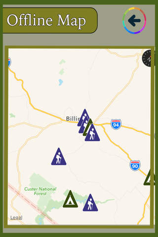 Montana State Campgrounds And National Parks Guid screenshot 4