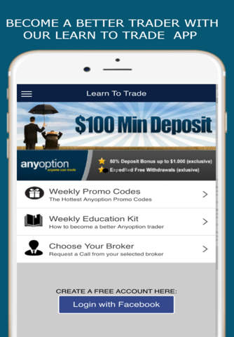 Anyoption Learn To Trade screenshot 2