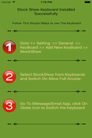 Stock Show keyboard screenshot 2