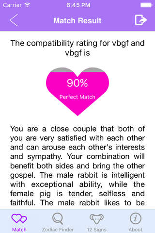 China Love Horoscopes - Find out your Chinese zodiac sign and best love match! screenshot 2