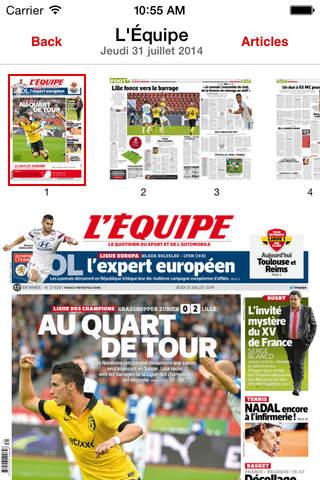 le journal L'Équipe screenshot 2