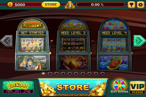 Casino Resident - classic slots for free 777 screenshot 3