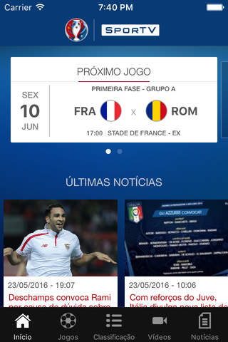 SporTV Euro screenshot 2