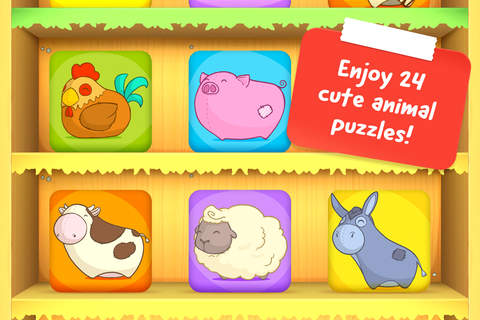 Toddler Animal Puzzle – Game for children (Full) screenshot 3