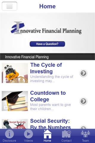 Innovative Financial Planning screenshot 2