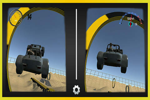 VR Desert Speed Racing Car Rally screenshot 3